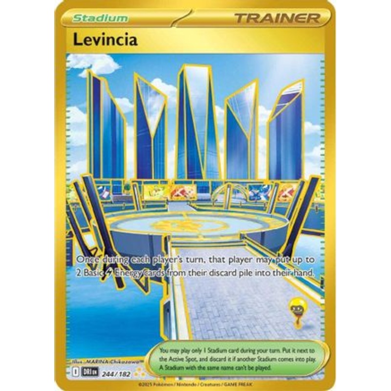 Levincia 244  - Holofoil SV10 Destined Rivals - Hyper Rare