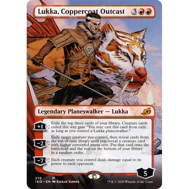 Lukka, Coppercoat Outcast (IKO-276) - Ikoria: Lair of Behemoths (Borderless)