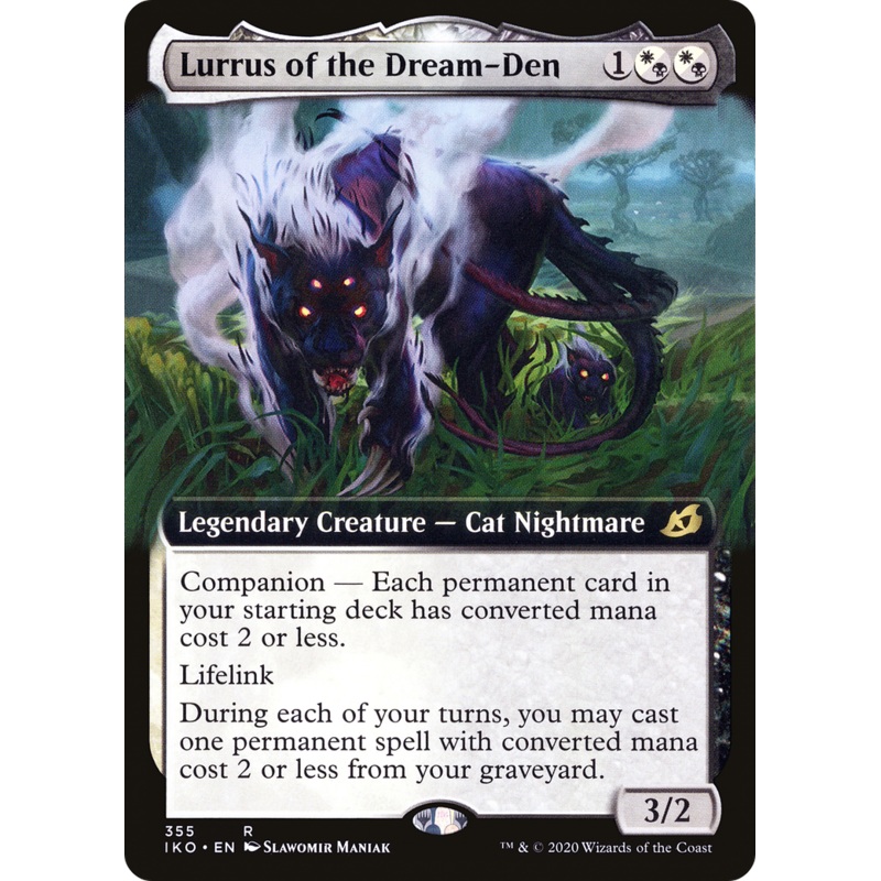 Lurrus of the Dream-Den (IKO-355) - Ikoria: Lair of Behemoths: (companion, Extended Art)