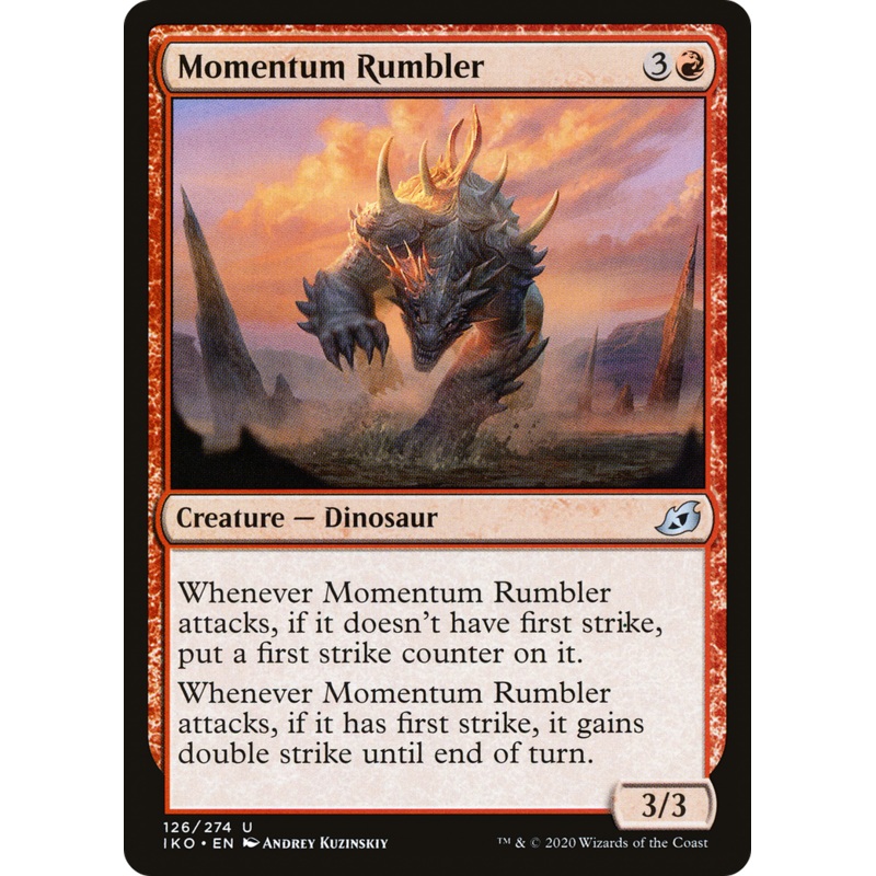 Momentum Rumbler (IKO-126) - Ikoria: Lair of Behemoths