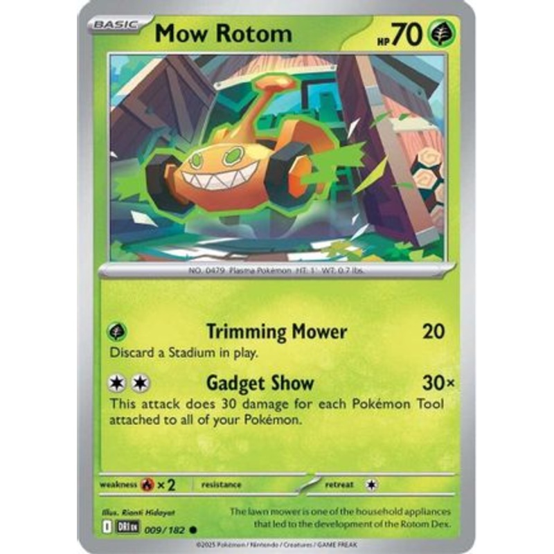 Mow Rotom 009  SV10 Destined Rivals - Common