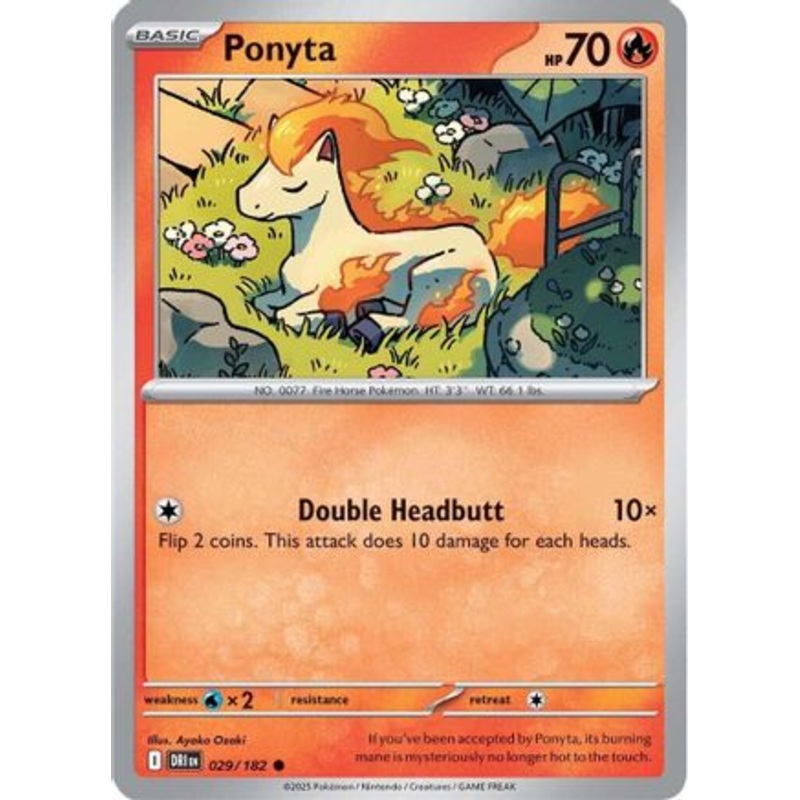 Ponyta 029  SV10 Destined Rivals - Common