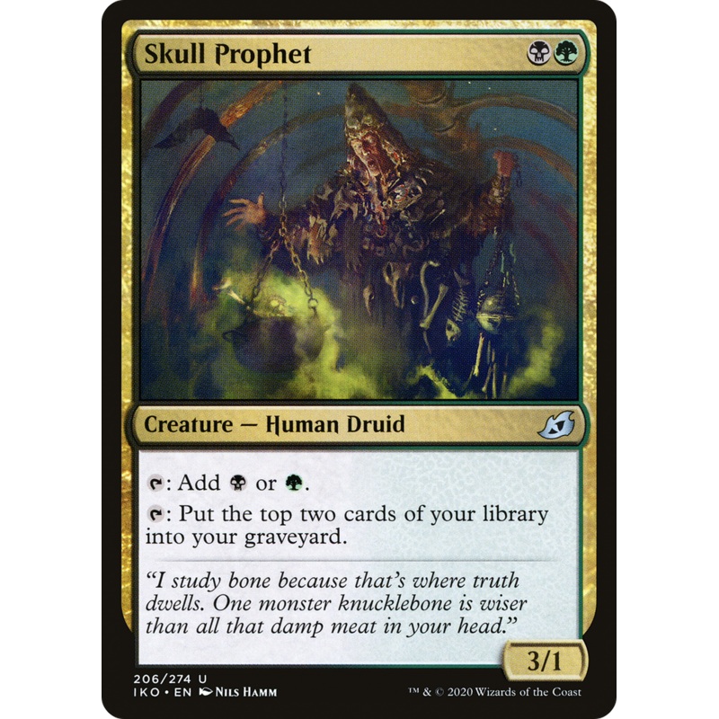 Skull Prophet (IKO-206) - Ikoria: Lair of Behemoths Foil