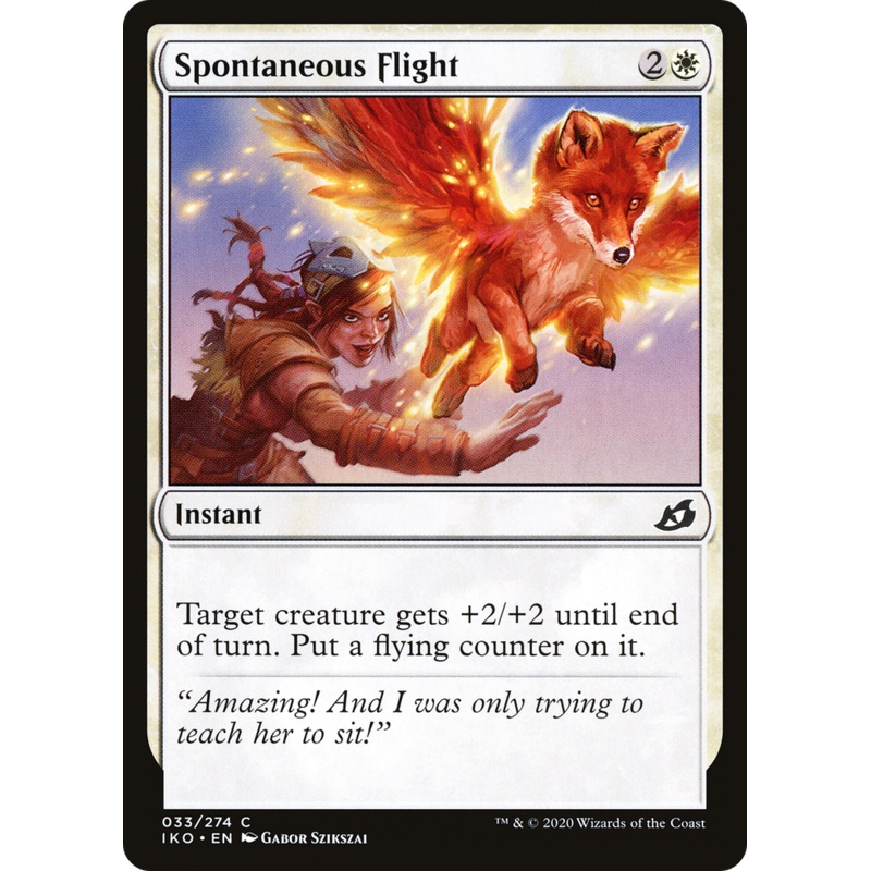 Spontaneous Flight (IKO-033) - Ikoria: Lair of Behemoths