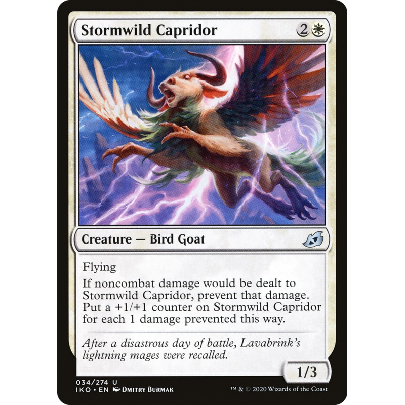 Stormwild Capridor (IKO-034) - Ikoria: Lair of Behemoths Foil