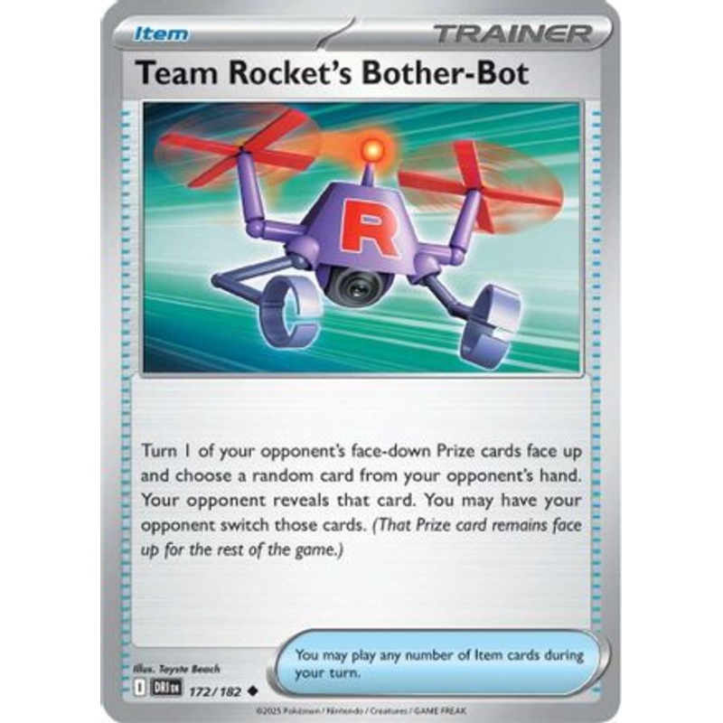 Team Rocket's Bother-Bot 172  SV10 Destined Rivals - Uncommon