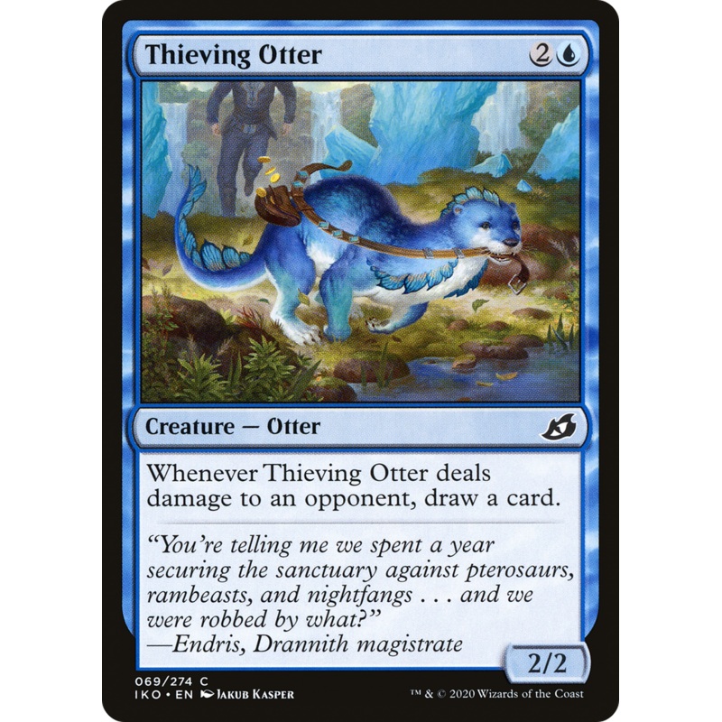 Thieving Otter (IKO-069) - Ikoria: Lair of Behemoths