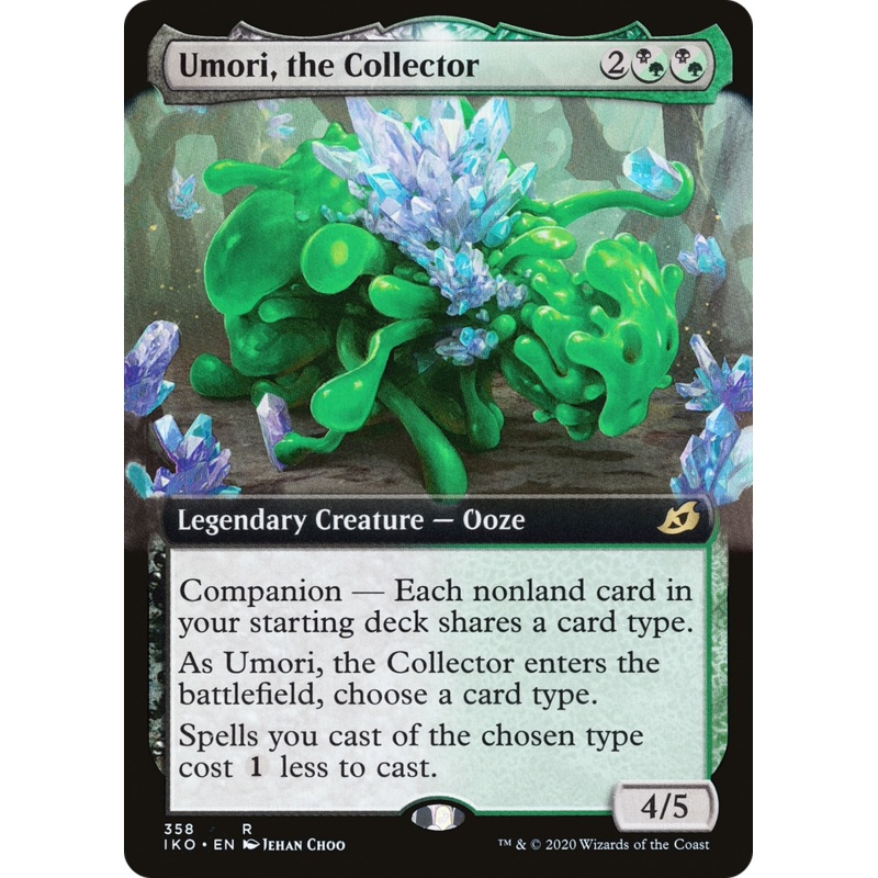 Umori, the Collector (IKO-358) - Ikoria: Lair of Behemoths: (companion, Extended Art)