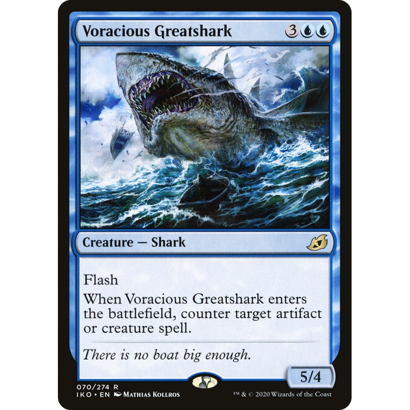 Voracious Greatshark (IKO-070) - Ikoria: Lair of Behemoths