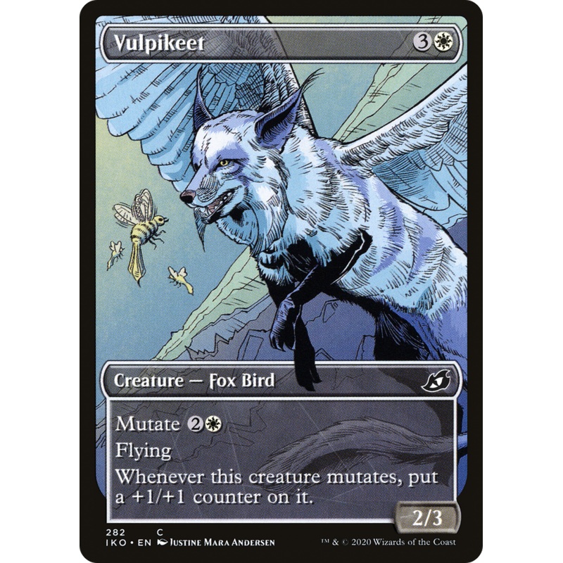 Vulpikeet (IKO-282) - Ikoria: Lair of Behemoths: (Showcase) Foil