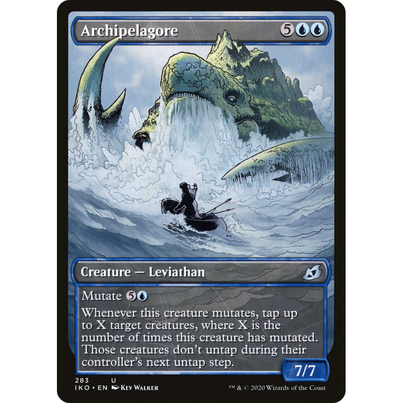 Archipelagore (IKO-283) - Ikoria: Lair of Behemoths: (Showcase) Foil