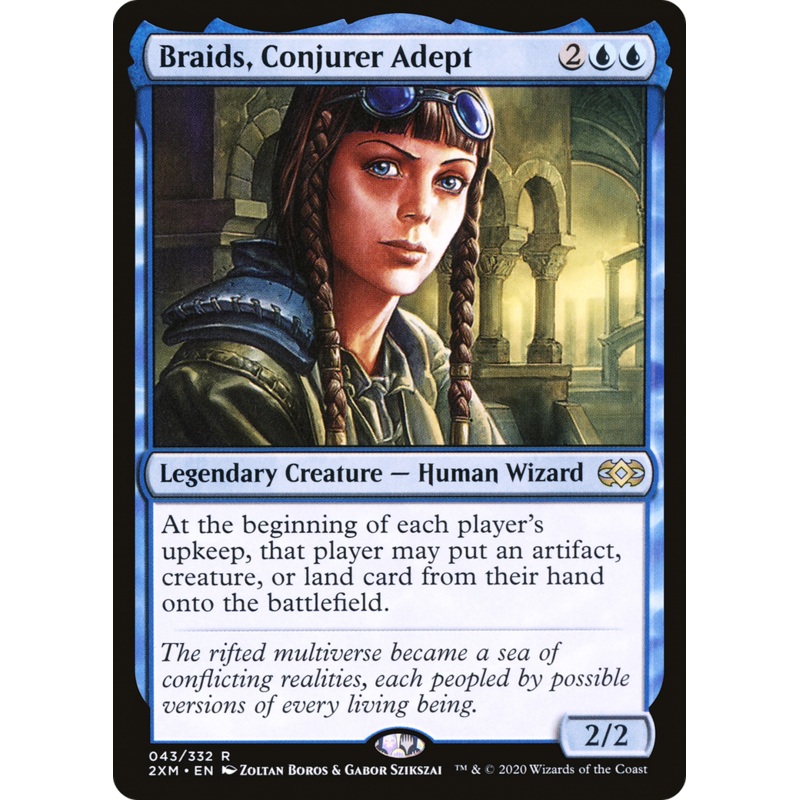 Braids, Conjurer Adept (2XM-043) - Double Masters