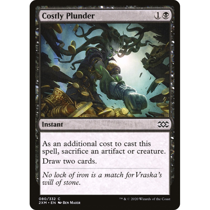 Costly Plunder (2XM-080) - Double Masters Foil