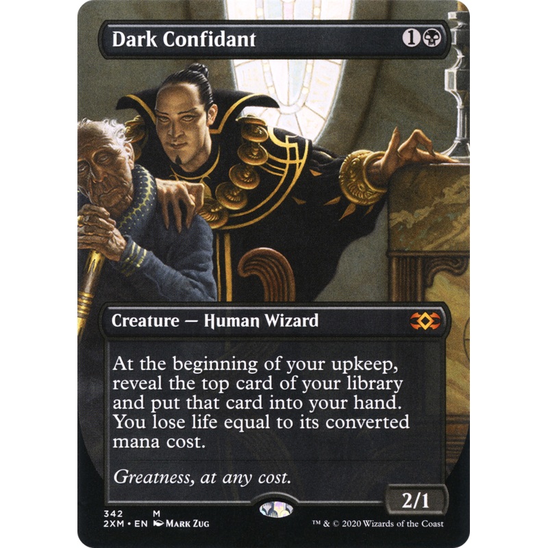 Dark Confidant (2XM-342) - Double Masters (Borderless)