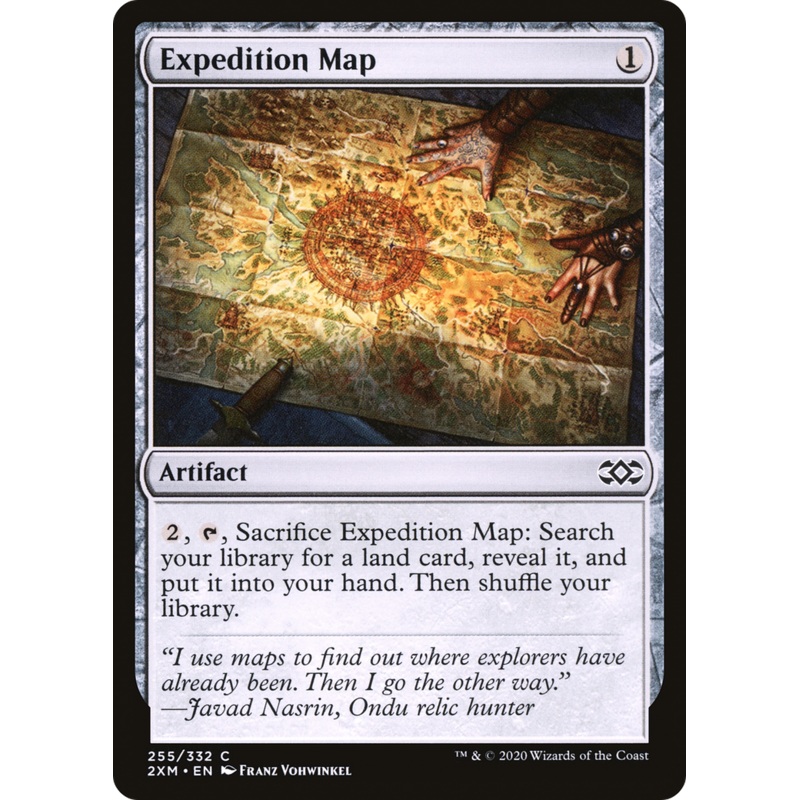 Expedition Map (2XM-255) - Double Masters Foil
