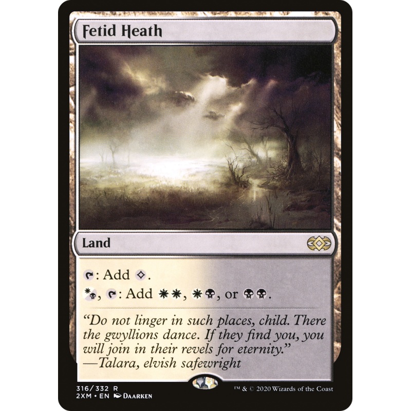 Fetid Heath (2XM-316) - Double Masters Foil
