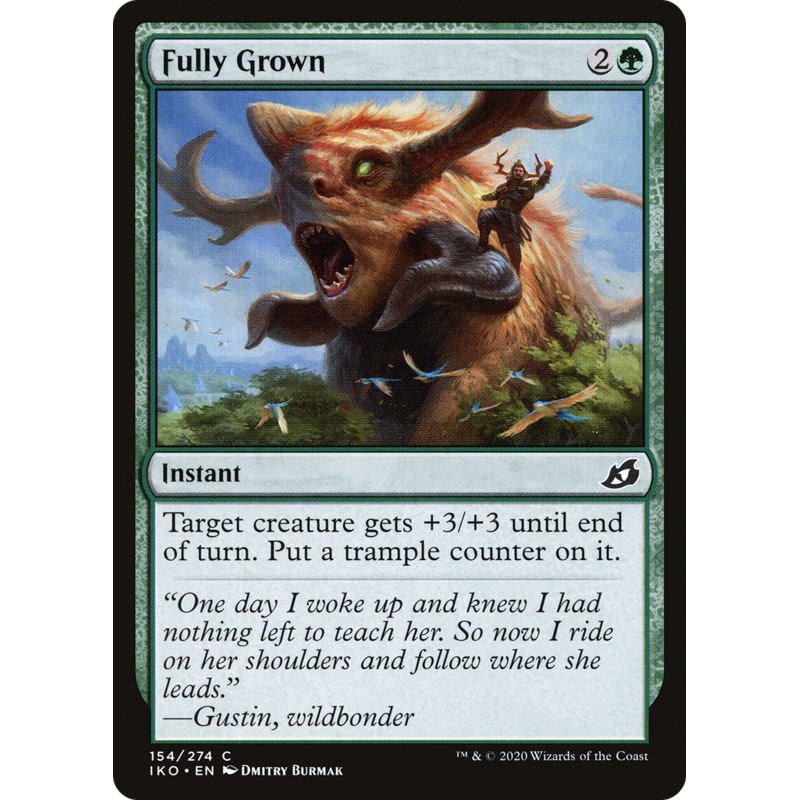Fully Grown (IKO-154) - Ikoria: Lair of Behemoths Foil