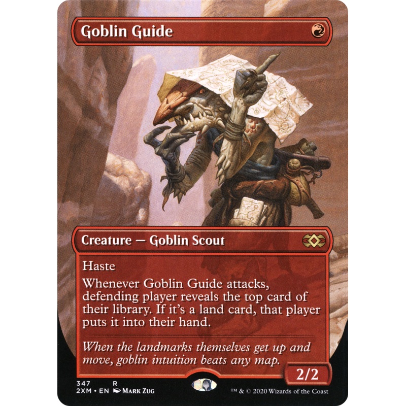 Goblin Guide (2XM-347) - Double Masters (Borderless)