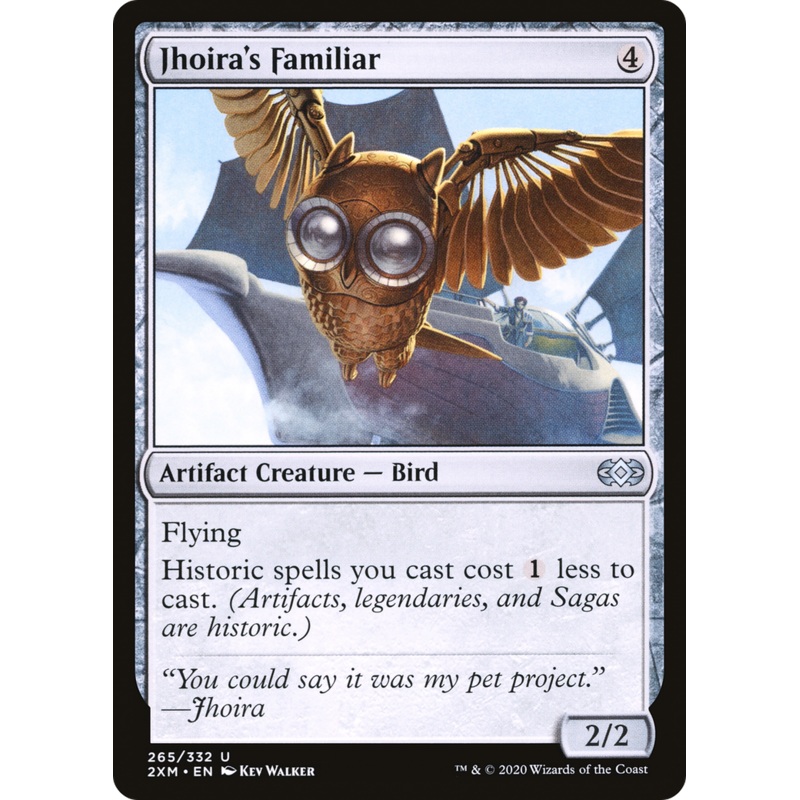 Jhoira's Familiar (2XM-265) - Double Masters Foil
