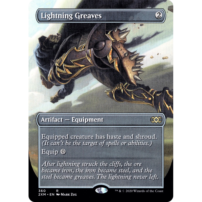 Lightning Greaves (2XM-360) - Double Masters (Borderless)