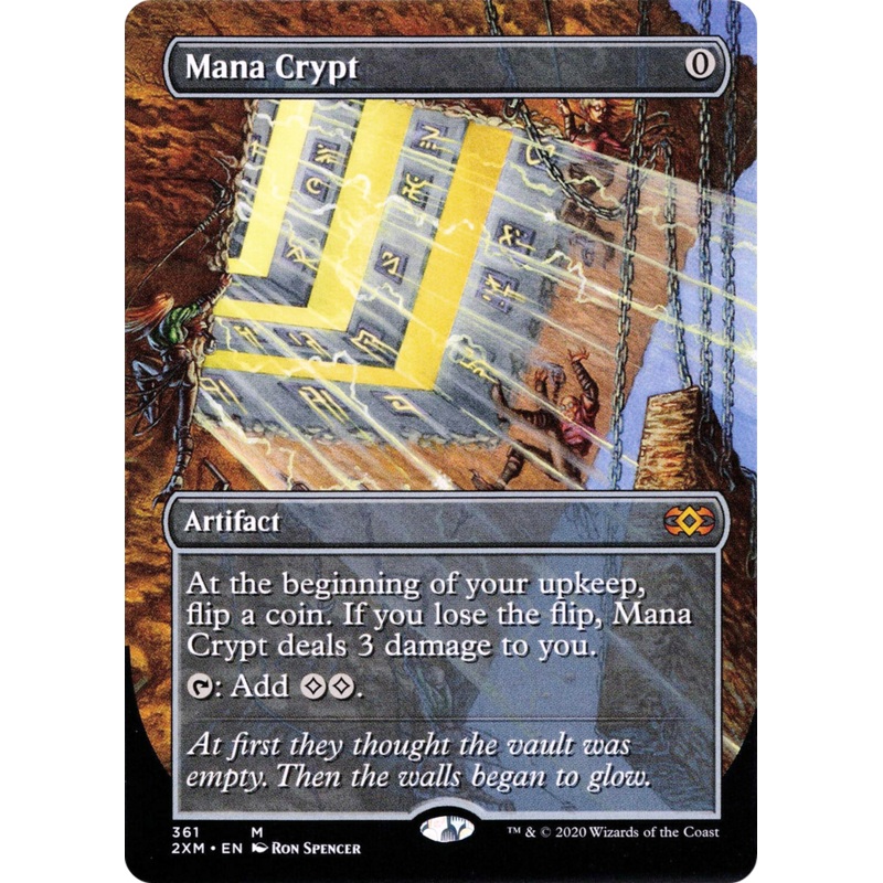 Mana Crypt (2XM-361) - Double Masters (Borderless)
