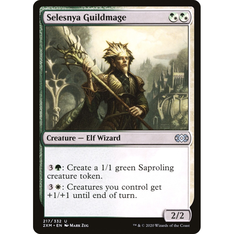 Selesnya Guildmage (2XM-217) - Double Masters Foil