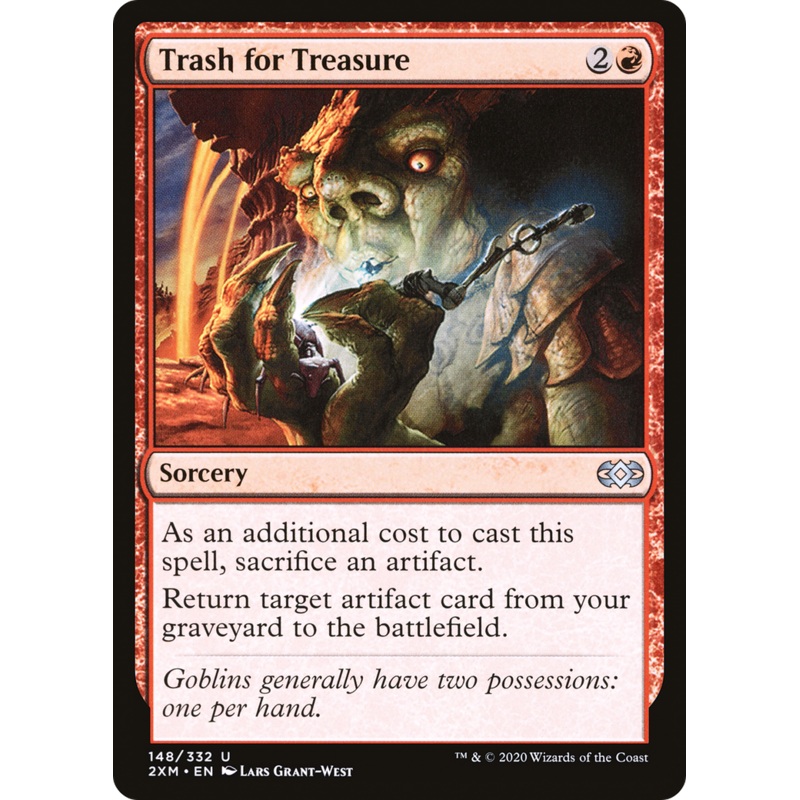 Trash for Treasure (2XM-148) - Double Masters Foil