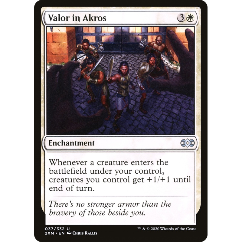 Valor in Akros (2XM-037) - Double Masters