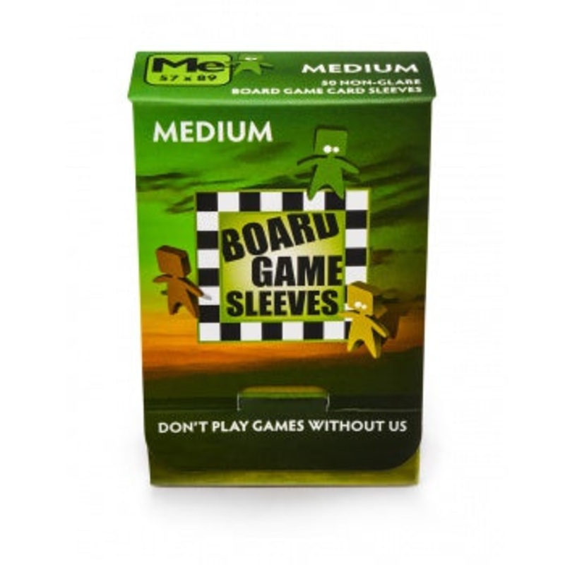 Board Game Sleeves: Non-Glare Medium Size