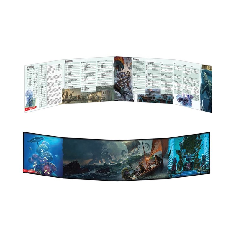 D&D: Of Ships and the Sea - DM Screen