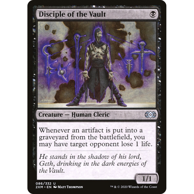 Disciple of the Vault (2XM-086) - Double Masters Foil