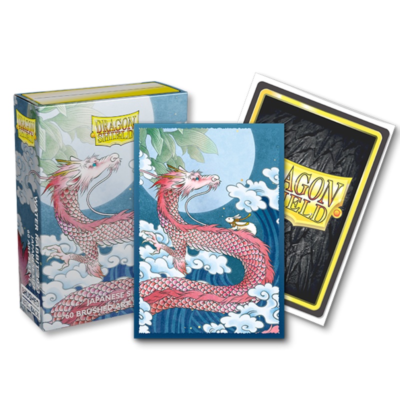 Dragon Shield Brushed Art Standard Size Sleeves - Water Rabbit