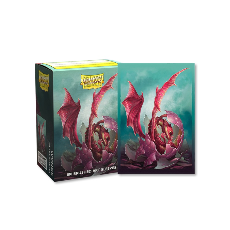 Dragon Shield Standard size Brushed Art Sleeves - Wyngs (100 Sleeves)