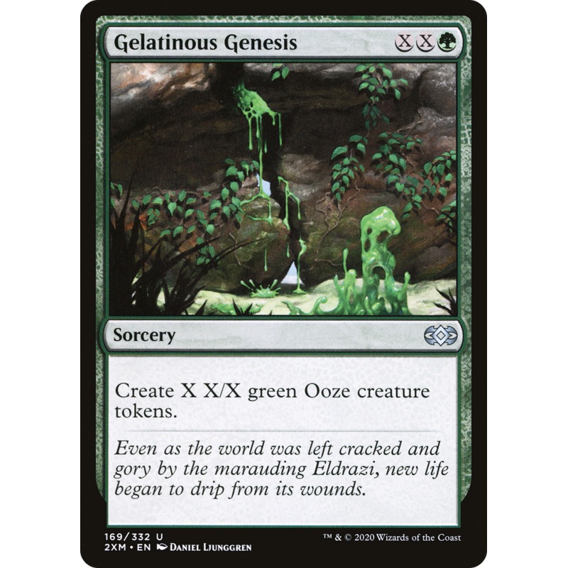 Gelatinous Genesis (2XM-169) - Double Masters Foil