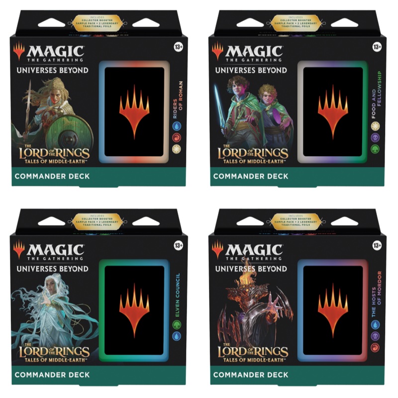 MTG The Lord of the Rings: Tales of Middle-Earth Commander Deck