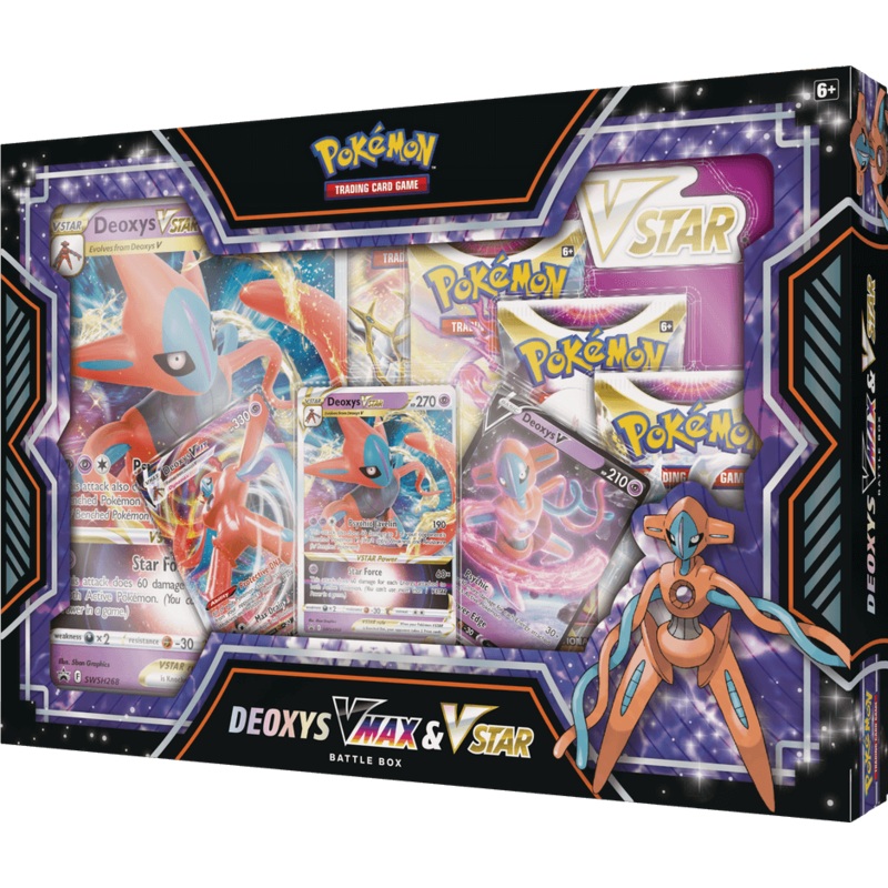 Pokemon TCG Deoxys Vmax & Vstar Battle Box