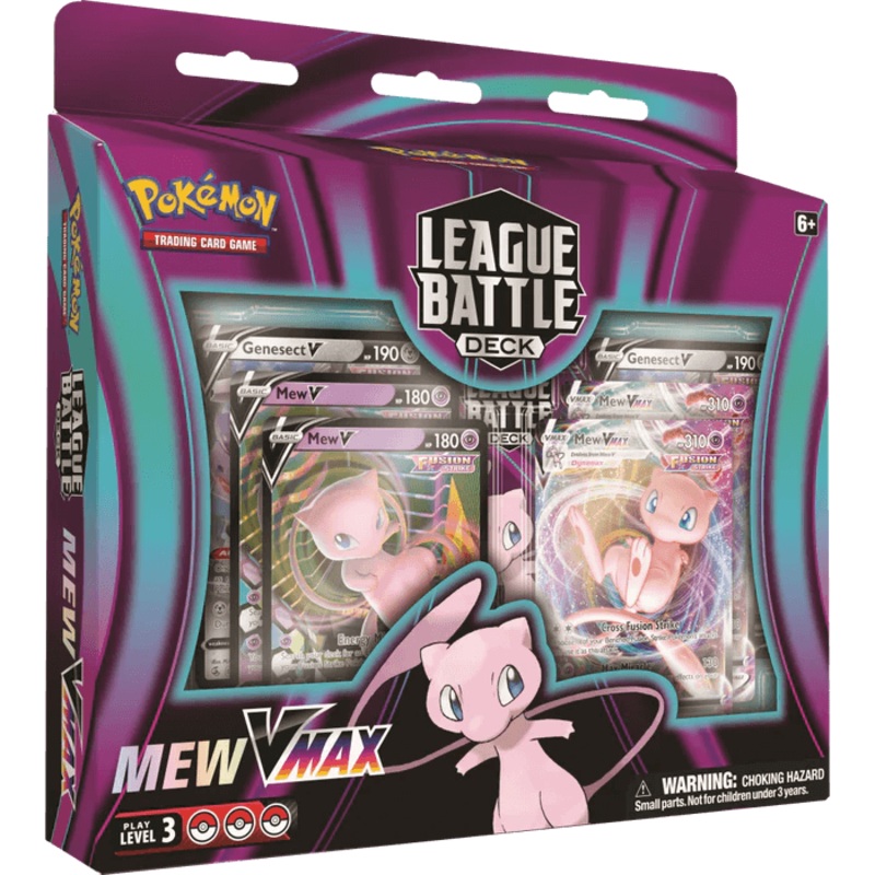 Pokemon TCG Mew Vmax League Battle Deck