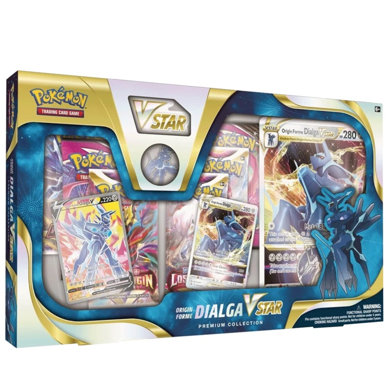Pokemon TCG Origin Forme Dialga Vstar Premium Collection