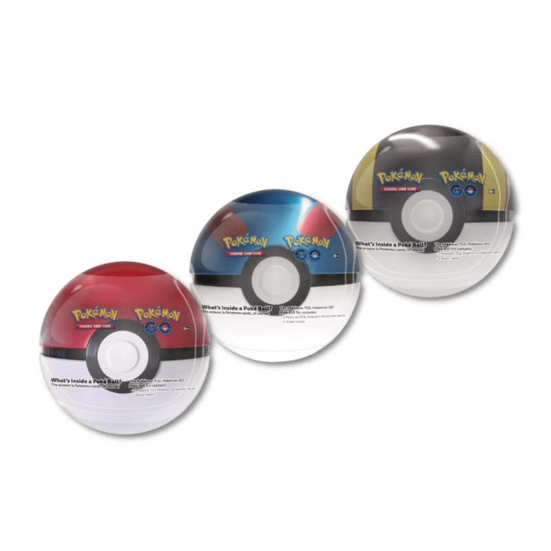Pokemon TCG Pokemon Go (PoGo) Poke Ball Tin