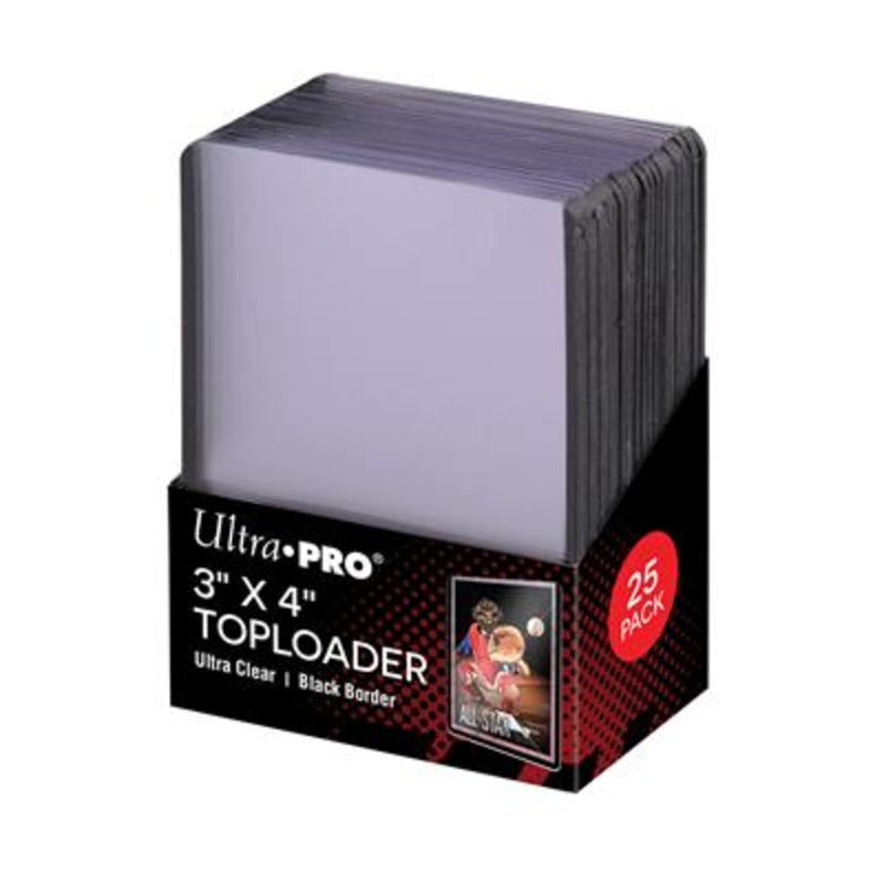 Ultra PRO: Clear Black Border Toploaders