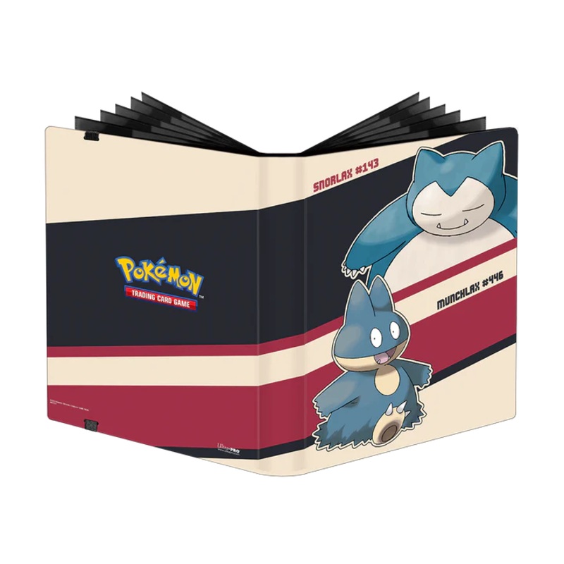 Ultra Pro Pokemon TCG 9-Pocket PRO-Binder Snorlax and Munchlax