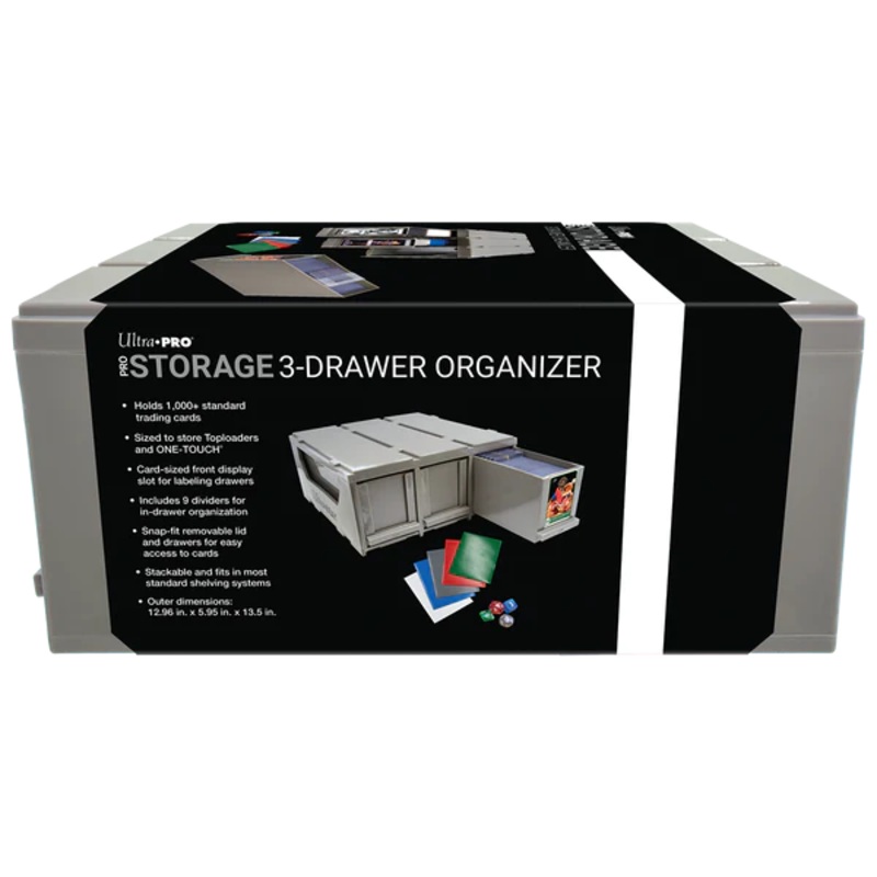 Ultra Pro PRO Storage 3 Drawer Organizer