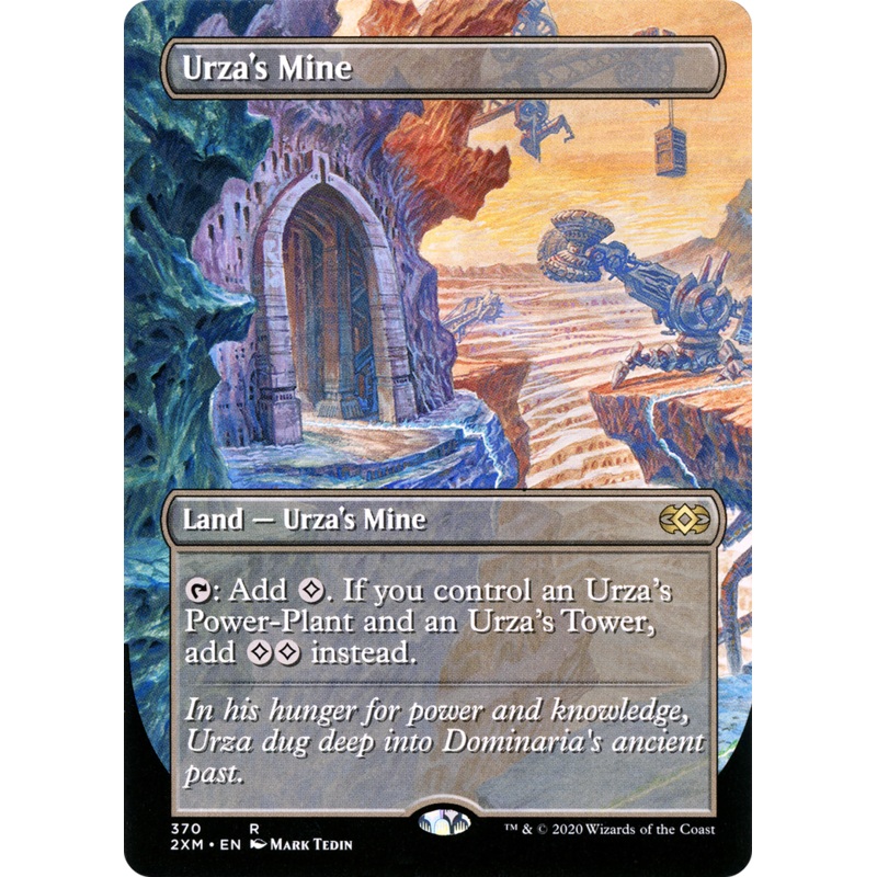 Urza's Mine (2XM-370) - Double Masters (Borderless)