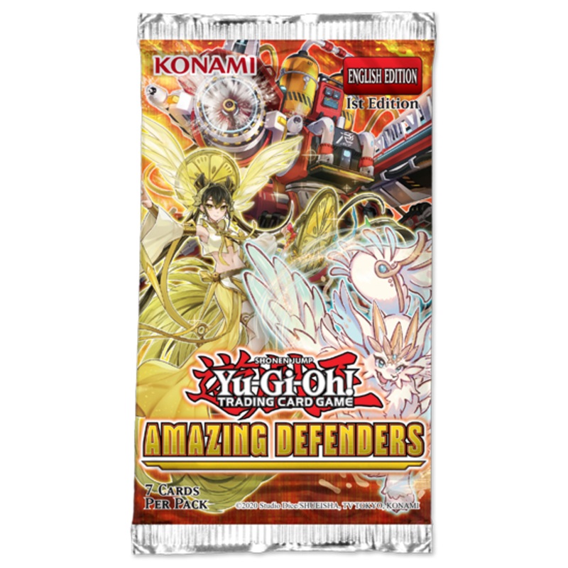 Yu-Gi-Oh! Amazing Defenders Booster Pack (7 cards)