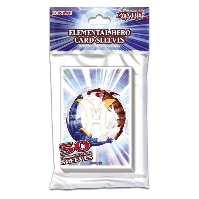 Yu-Gi-Oh! Elemental Hero Sleeves (50 Sleeves) - Japanese Size