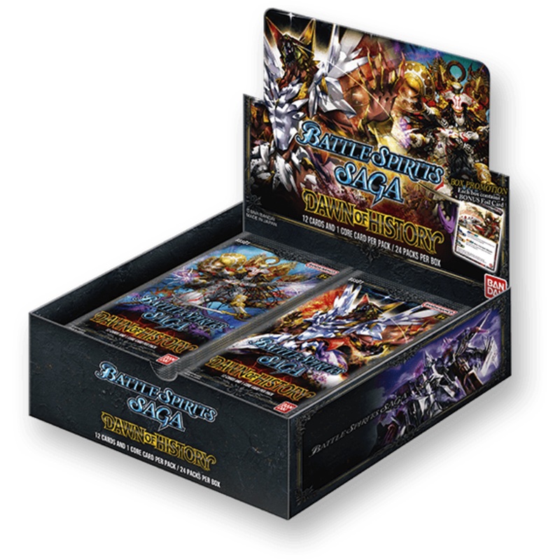 Battle Spirits Saga BSS01 Dawn of History Booster Box (24 packs)