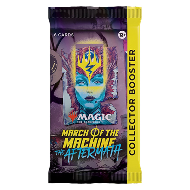 MTG: March of the Machine The Aftermath - Collector Booster Pack (6 cards)