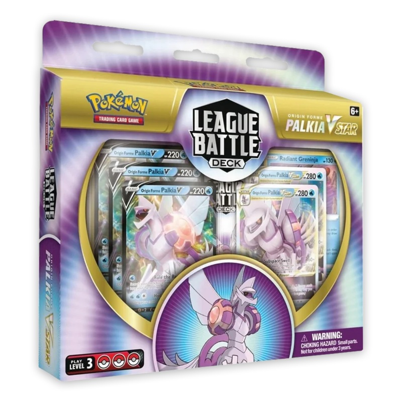 Pokemon TCG Origin Forme Palkia Vstar League Battle Deck
