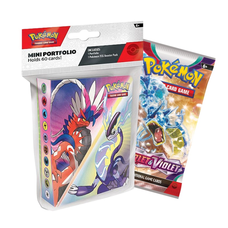 Pokemon TCG Scarlet & Violet (SV1) Mini Portfolio + Booster Pack