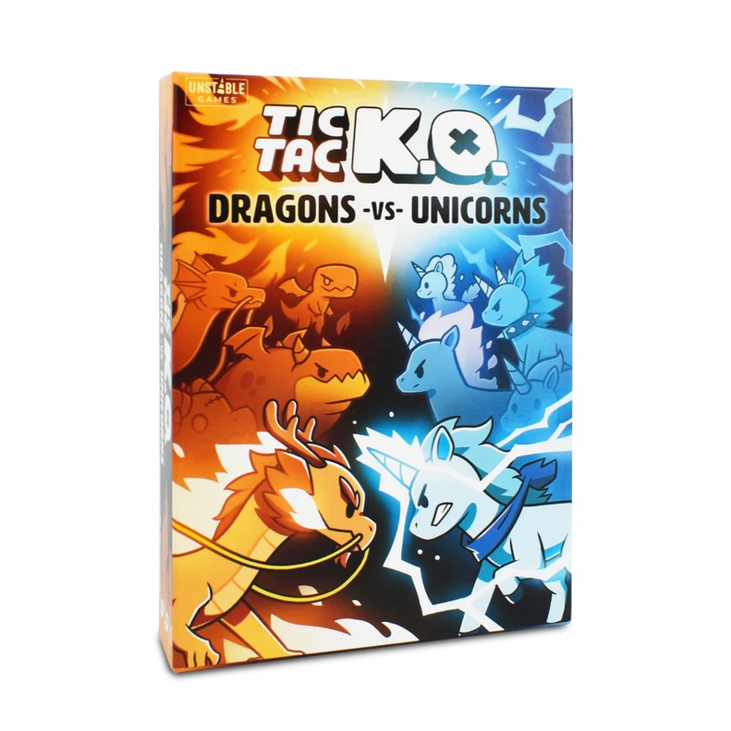 Tic Tac KO Dragons VS Unicorns